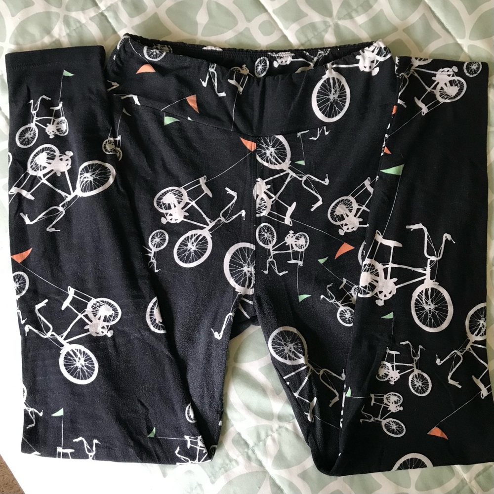 Lularoe leggings OS - bicycles